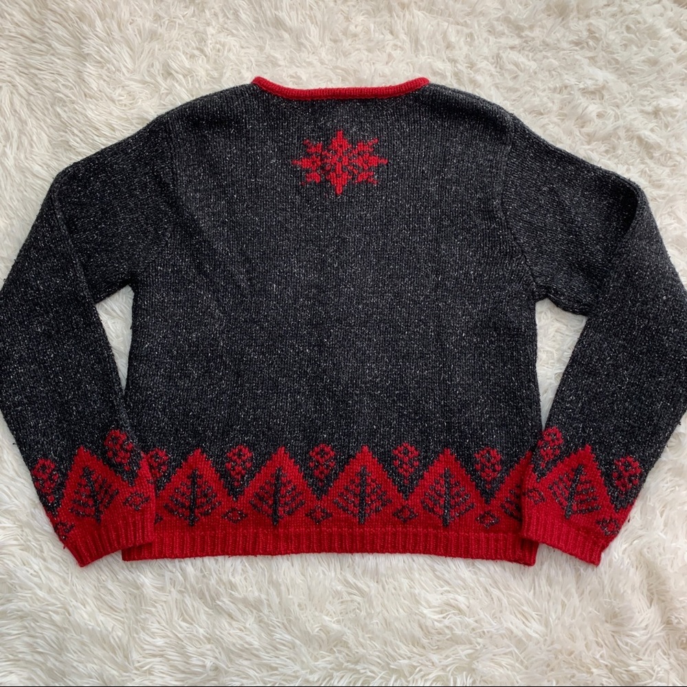 Nomadic Traders Gray Winter Sweater Small - image 6